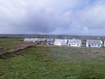 Blick aufs B&B von Maurice